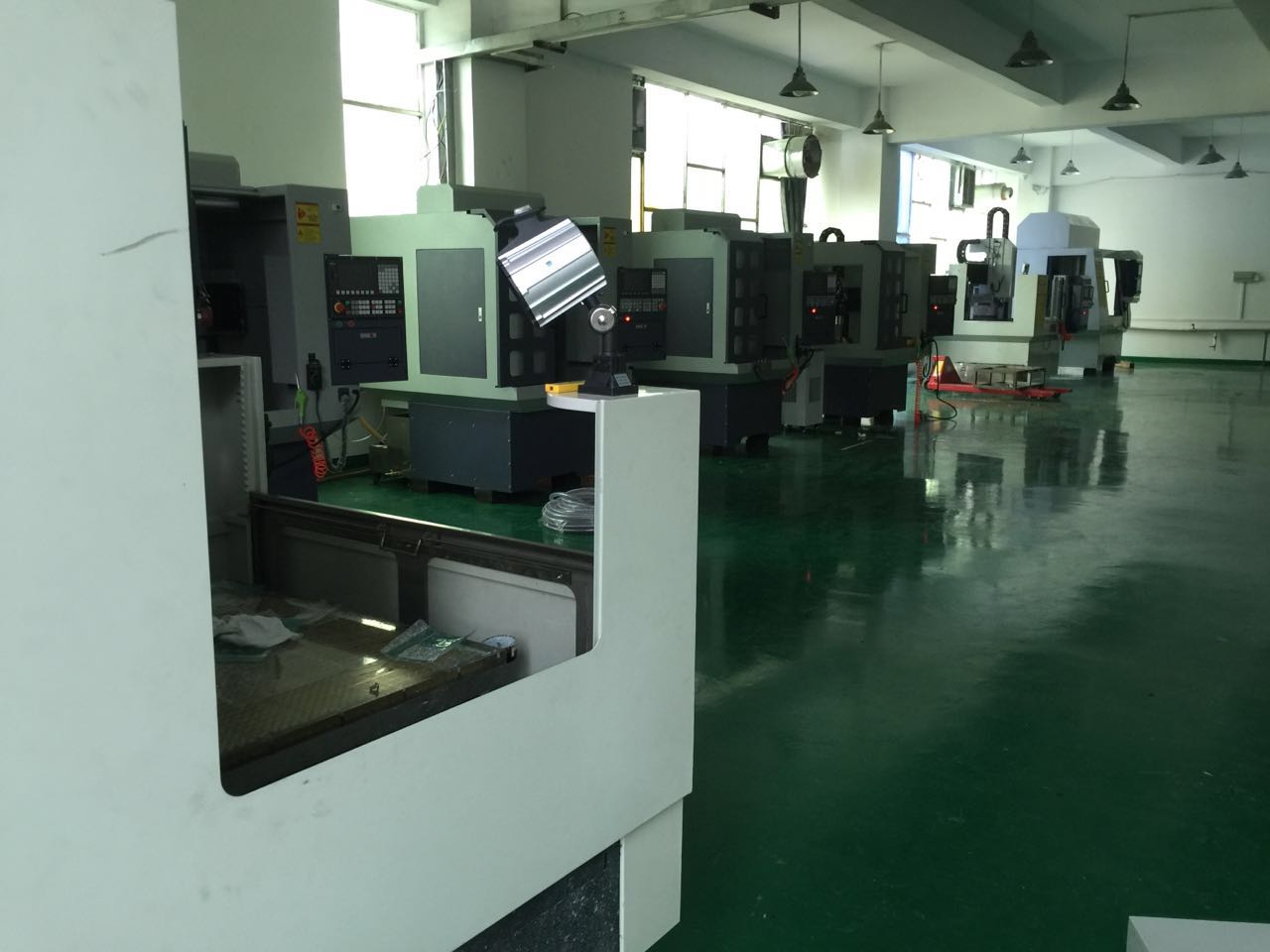 深圳精雕   CNC新車間加工樓已建好！ 產(chǎn)量預達到季度100臺